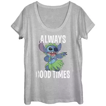 Футболка Disney's Junior's Lilo & Stitch Always Good Times Licensed Character