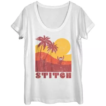 Футболка Disney's Junior's Lilo & Stitch Sunset Licensed Character