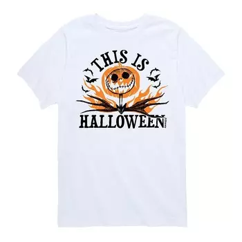 Футболка Disney's «Кошмар перед Рождеством» для мальчиков 8–20 лет с рисунком «Это Хэллоуин», белый
