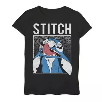 Футболка Disney's Lilo & Stitch с рисунком The Silly Savage для девочек 7–16 лет Disney