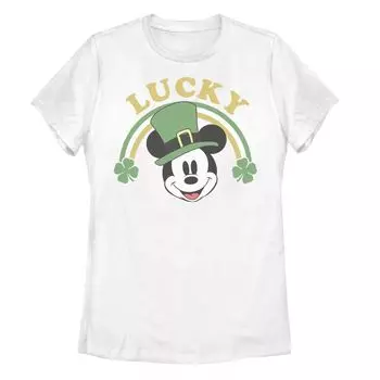 Футболка Disney's Lucky Mickey Mouse ко Дню Святого Патрика Licensed Character