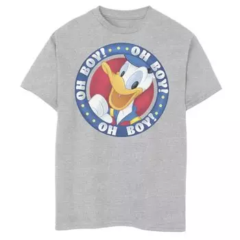 Футболка Disney's «Микки и друзья» для мальчиков 8–20 лет с Дональдом Даком Oh Boy Oh Boy Oh Boy Disney