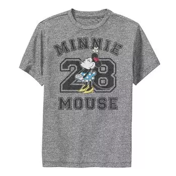 Футболка Disney's Minnie Mouse для мальчиков 8–20 лет, № 28 с портретным рисунком Disney