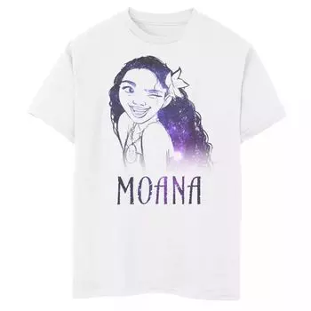 Футболка Disney's Moana с рисунком «Навигация созвездий» для мальчиков 8–20 лет Disney