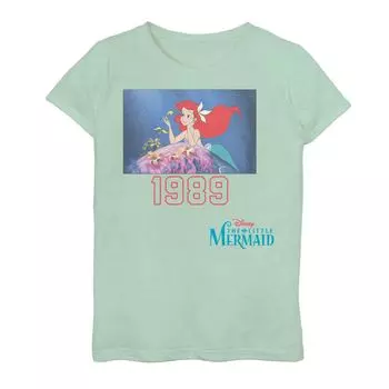 Футболка Disney's «Русалочка», 7–16 лет, 1989 г., с рисунком «Под водой» Licensed Character