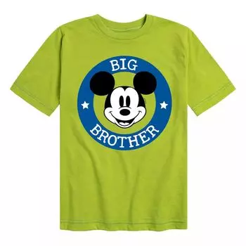 Футболка Disney's с Микки Маусом для мальчиков 8–20 лет с рисунком Big Brother Licensed Character