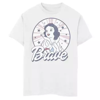 Футболка Disney's Snow White Boys 8-20 Americana Brave Licensed Character, белый