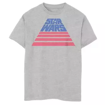 Футболка Disney's Star Wars для мальчиков 8–20 лет с наклонным шрифтом, цвета США Disney