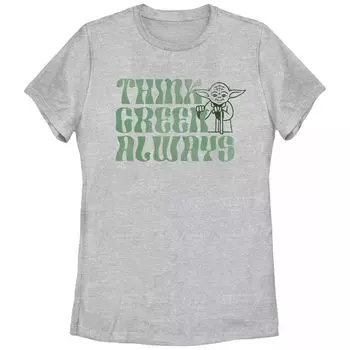 Футболка Disney's Star Wars Junior с рисунком Think Green Always St. Патрика Licensed Character