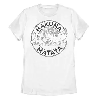 Футболка Disney's The Lion King Hakuna Matata Friendship Circle для юниоров Licensed Character