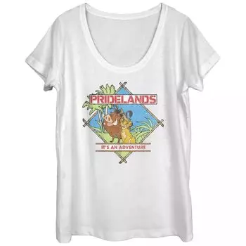 Футболка Disney's The Lion King Junior's Pride Lands It's An Adventure с графическим рисунком Licensed Character