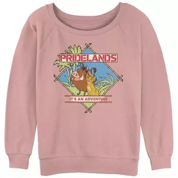 Футболка Disney's The Lion King Junior's Pride Lands It's An Adventure с напуском и рисунком Licensed Character