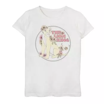 Футболка Disney's The Lion King Nala для девочек 7–16 лет, вся в цветах Licensed Character