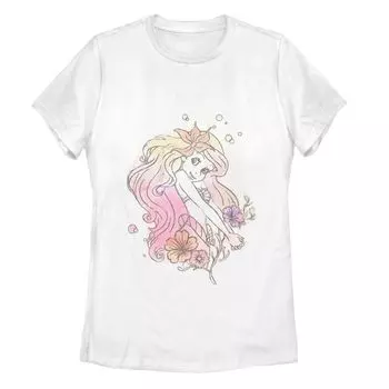Футболка Disney's The Little Mermaid Ariel Watercolor Dream для юниоров Licensed Character