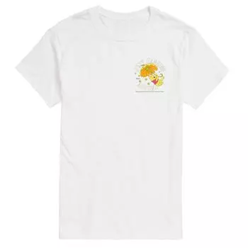 Футболка Disney's Winnie the Pooh Big & Tall с подвесным цветком Licensed Character, белый