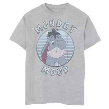 Футболка Disney's Winnie The Pooh Eeyore для мальчиков 8–20 лет с рисунком «Настроение понедельника» Disney