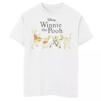 Футболка Disney's Winnie The Pooh с графическим рисунком для мальчиков 8–20 лет Disney