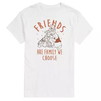 Футболка Disney's Winnie the Pooh с изображением семьи «Большие и высокие друзья» Licensed Character