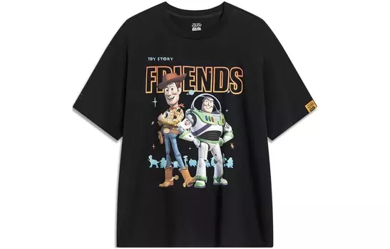 Футболка Disney X Disney мужская черная Lining, черный