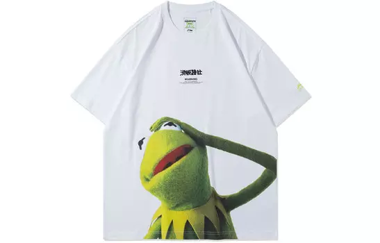 Футболка Disney X Disney унисекс белая Lining, белый