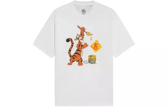 Футболка Disney X Disney унисекс белая Lining, белый
