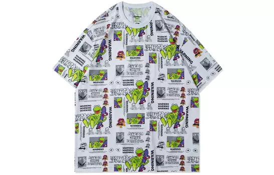 Футболка Disney X Disney унисекс белая Lining, белый