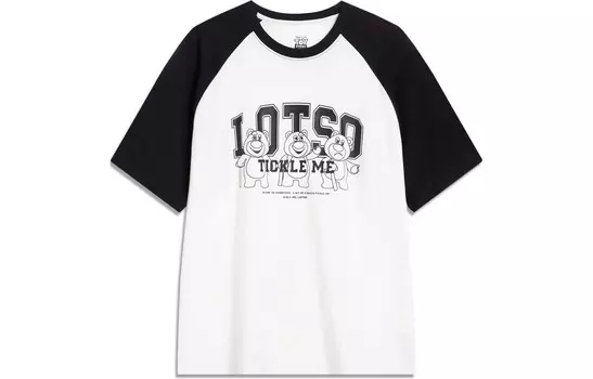 Футболка Disney X Disney унисекс молочно-белая Lining, слоновая кость