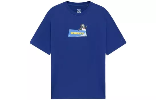 Футболка Disney X Disney унисекс темно-синяя Lining, темно-синий