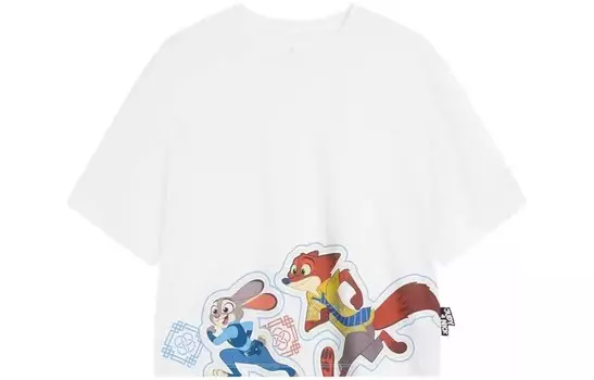 Футболка Disney X Disney женская белая Lining