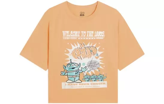 Футболка Disney X Disney женская оранжевая Lining