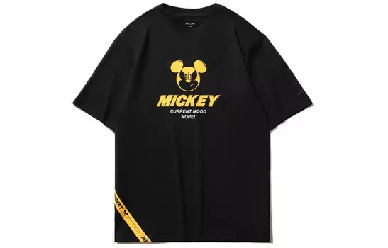 Футболка Disney X Sports Fashion Collection унисекс, черная Lining, черный