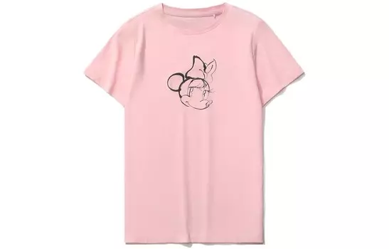 Футболка Disney женская розовая Lining