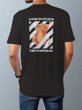 Футболка District WATCH MY BACK, черный