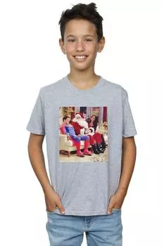 Футболка Диван Санта Friends, серый