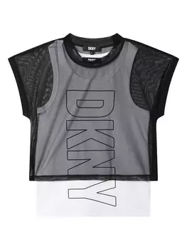 Футболка DKNY, антрацит