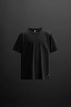 Футболка для базовых тренировок ZARA, черный