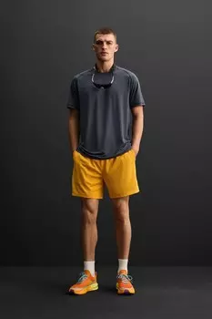 Футболка для базовых тренировок ZARA, темно-синий