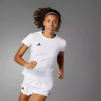 Футболка для бега adidas Performance "ADIZERO E TEE", белый