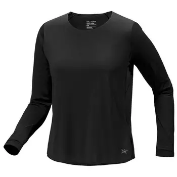 Футболка для бега Arc'Teryx Norvan Crew L/S, черный