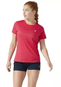 Футболка для бега Asics "CORE SHORT SLEEVE TOP", розовый
