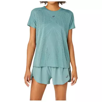 Футболка для бега Asics Metarun S/S Top, цвет Celadon