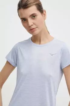 Футболка для бега Impulse Core Mizuno, фиолетовый