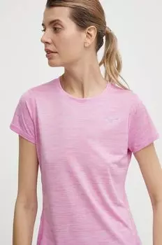 Футболка для бега Impulse Core Mizuno, роза