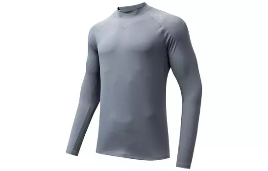 Футболка для бега, мужская, серая Anta, серый