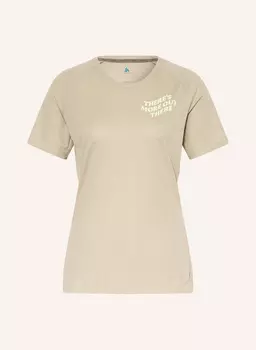 Футболка для бега – необходимая вещь Odlo, серый