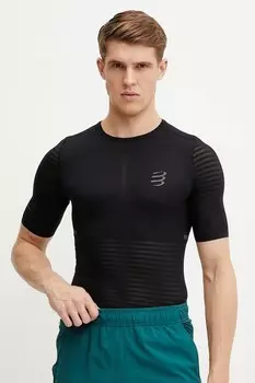 Футболка для бега Pro Racing Compressport, черный