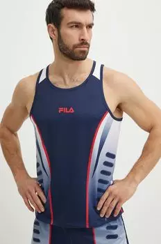Футболка для бега Riez Fila, темно-синий
