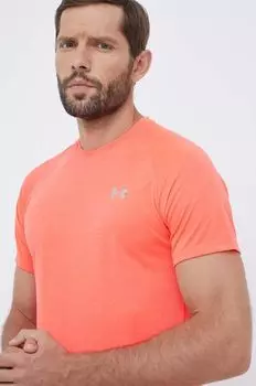 Футболка для бега Streaker Under Armour, красный