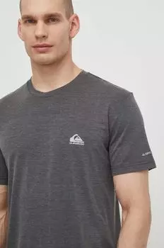 Футболка для бега в прибрежном стиле Quiksilver, серый