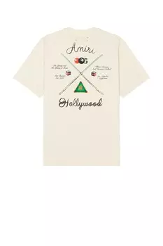 Футболка для бильярдного кия Amiri, цвет Alabaster